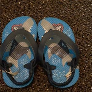 Shark sandals